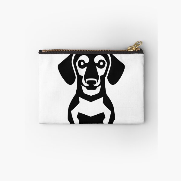 Item preview, Dachshund Dog cute minimal design black/white designed and sold by Leivenaar.