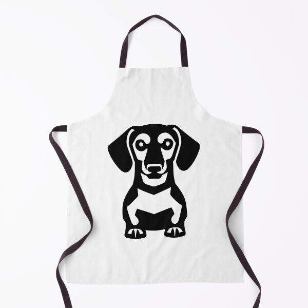 Item preview, Dachshund Dog cute minimal design black/white designed and sold by Leivenaar.