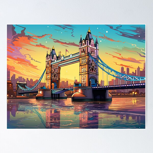 Item preview, Tower Bridge: London's Iconic Waterway Crossing designed and sold by Christfield.