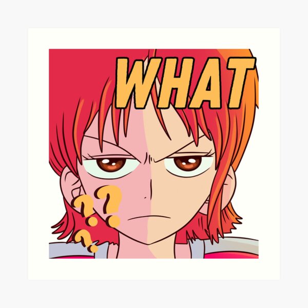 Nami Emote , yeah , im gonna make this a series of all OP characters , also  anyone knows how to be able to use this as emotes in reddit? : r/OnePiece