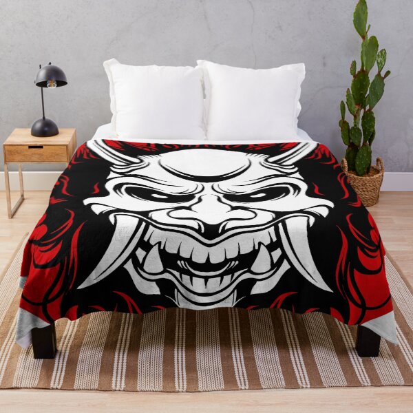 Item preview, kabuki japanese mask designed and sold by faridzartwork.