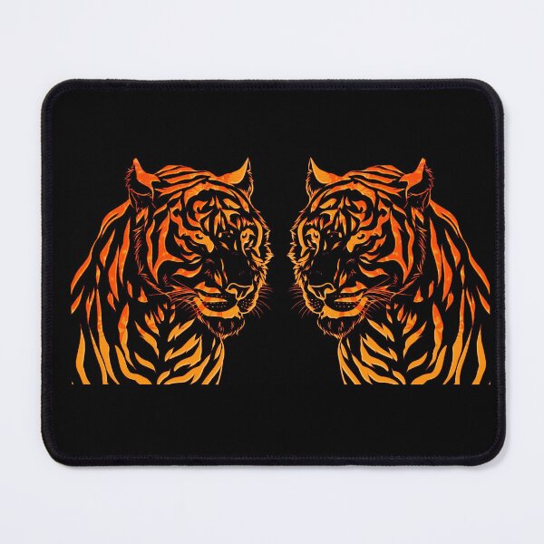 Item preview, Double Fire Tiger designed and sold by snailsdevil.