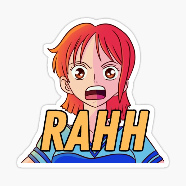 Nami Emote , yeah , im gonna make this a series of all OP characters , also  anyone knows how to be able to use this as emotes in reddit? : r/OnePiece