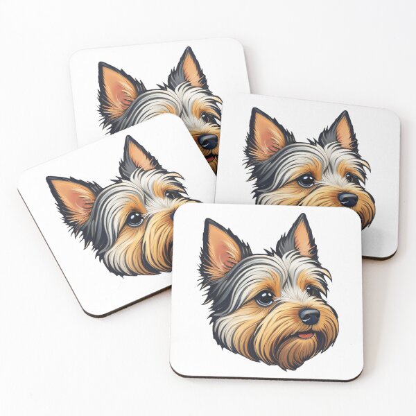Item preview, Grey and Tan Silky Terrier Puppy - No Text designed and sold by cuteadnauseum.