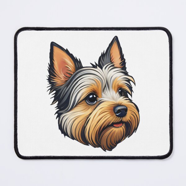 Item preview, Grey and Tan Silky Terrier Puppy - No Text designed and sold by cuteadnauseum.