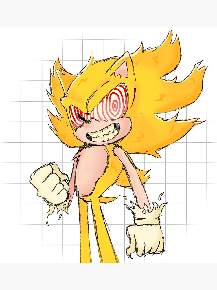 Fleetway Super Sonic Poster for Sale by Cannibalsexual