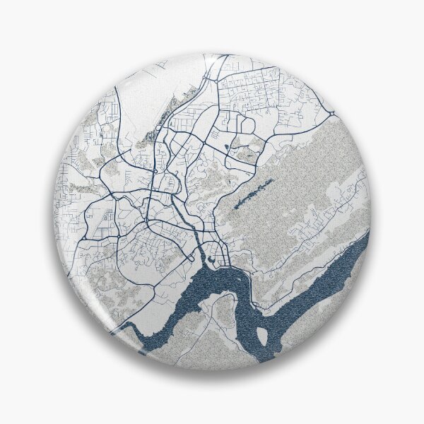 Item preview, Bandar Seri Begawan City Map of Brunei - Coastal designed and sold by deMAP.