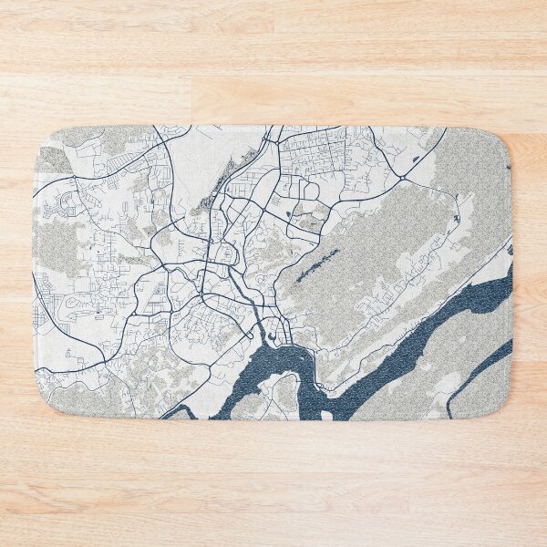 Item preview, Bandar Seri Begawan City Map of Brunei - Coastal designed and sold by deMAP.