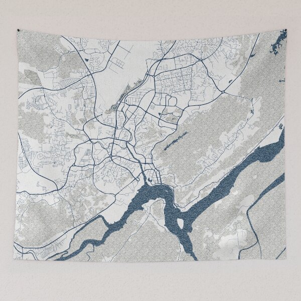 Item preview, Bandar Seri Begawan City Map of Brunei - Coastal designed and sold by deMAP.