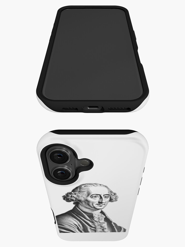 Thumbnail 3 of 4, iPhone Case, Charles Louis de Secondat Montesquieu designed and sold by NTGUILTY.