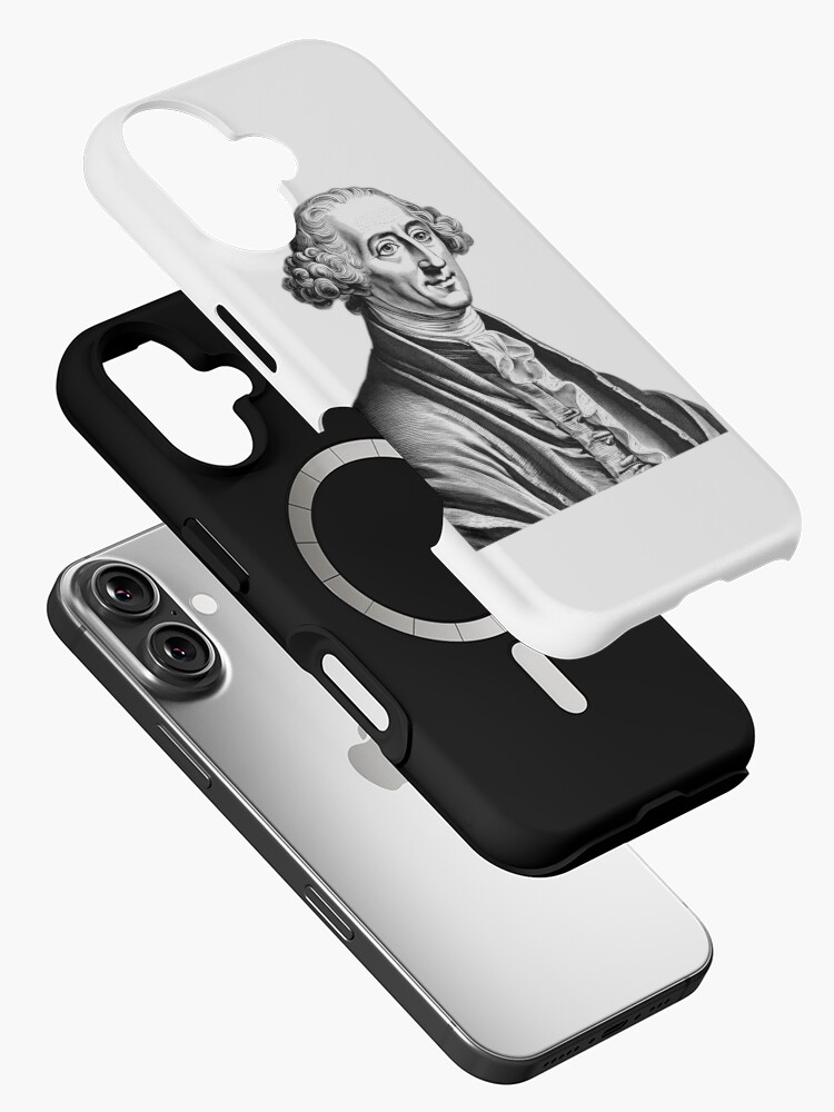 Thumbnail 2 of 4, iPhone Case, Charles Louis de Secondat Montesquieu designed and sold by NTGUILTY.