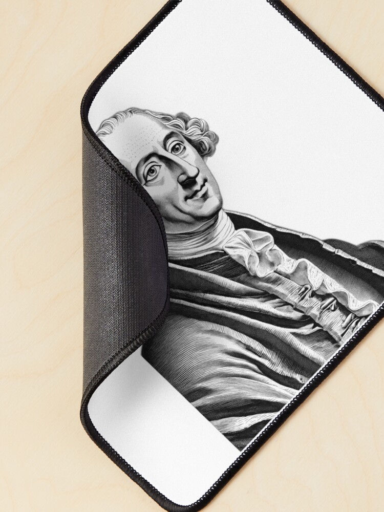 Thumbnail 2 of 5, Mouse Pad, Charles Louis de Secondat Montesquieu designed and sold by NTGUILTY.