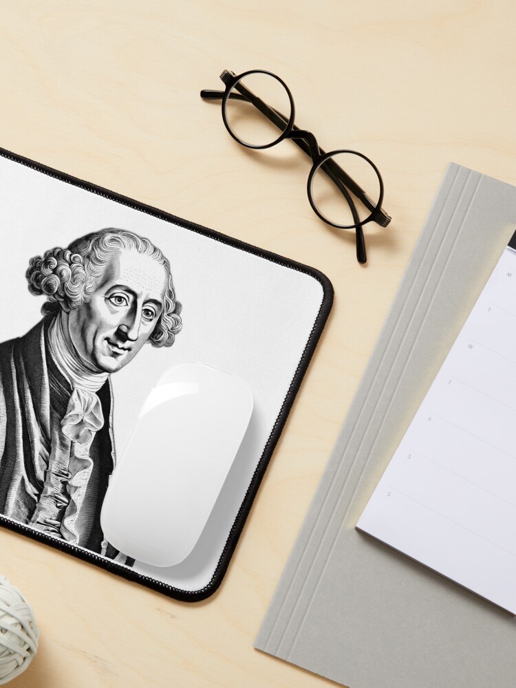 Thumbnail 3 of 5, Mouse Pad, Charles Louis de Secondat Montesquieu designed and sold by NTGUILTY.