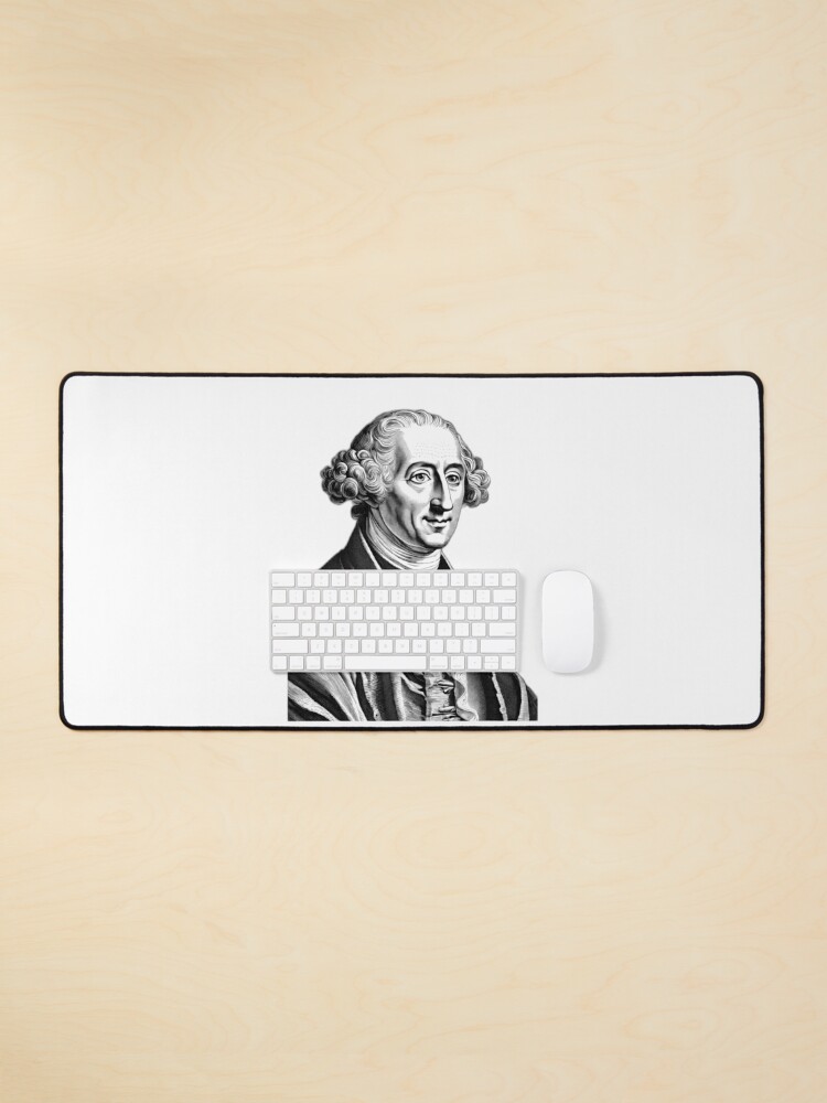 Thumbnail 1 of 5, Mouse Pad, Charles Louis de Secondat Montesquieu designed and sold by NTGUILTY.