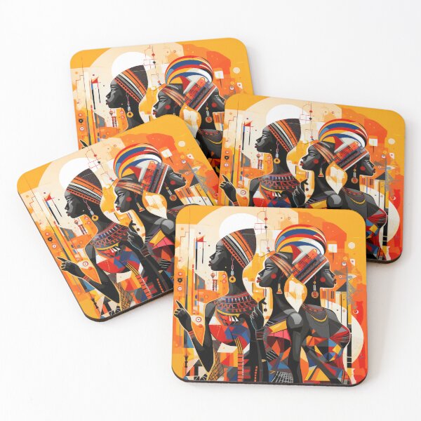 Artikelvorschau, African Tribe Bauhaus Design entworfen und verkauft von ArtificialGenes.