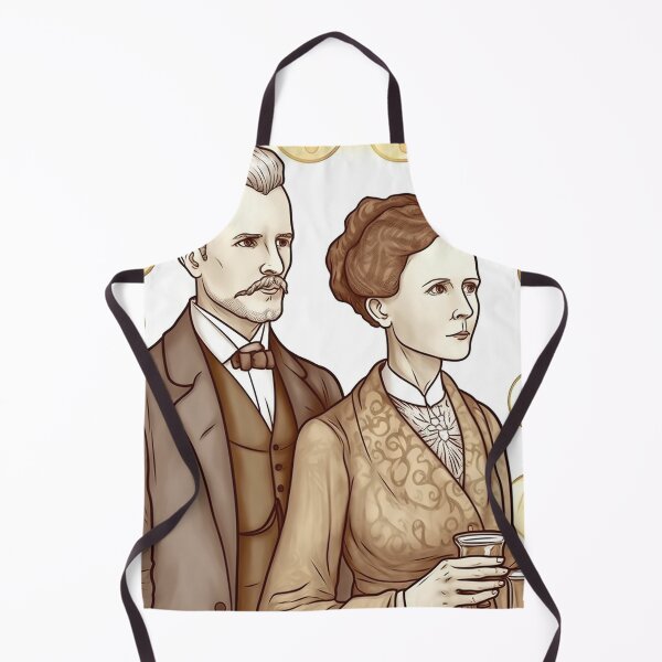 Item preview, Pierre and Marie Curie designed and sold by ComicsFactory.