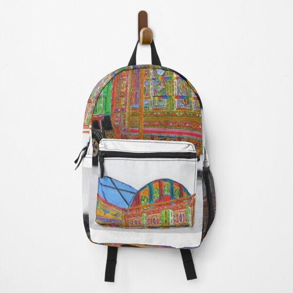 Item preview, Pakistani Truck Art color drawing designed and sold by MubaraksArt.