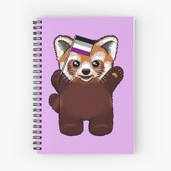 Item preview, Little Red Panda Ace Pride designed and sold by Art by Veya.