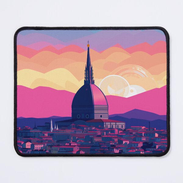 Item preview, A Pop Art Travel Print of Turin - Italy designed and sold by StudioRedKoala.