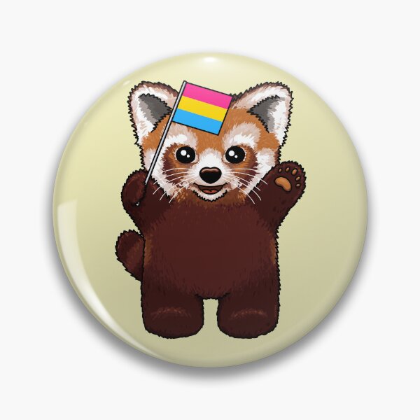 Item preview, Little Red Panda Pan Pride designed and sold by Art by Veya.