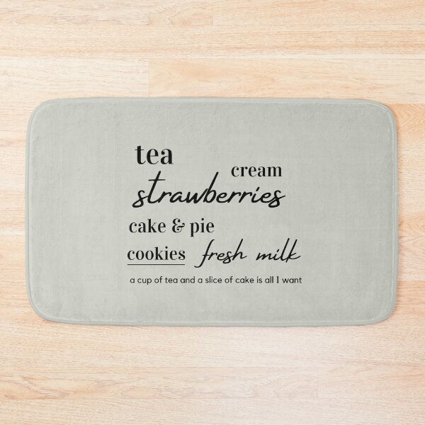 Item preview, a cup of tea and a slice of cake is all I want designed and sold by Athenasgirl.