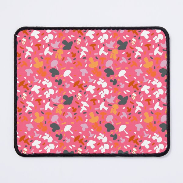 Item preview, Fuchsia Mushroom Fantasy: Black, Orange, White designed and sold by ara-designs.