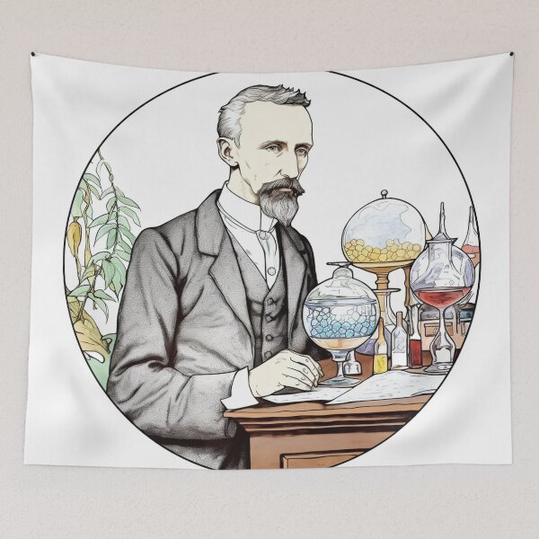 Item preview, Pierre Curie designed and sold by ComicsFactory.