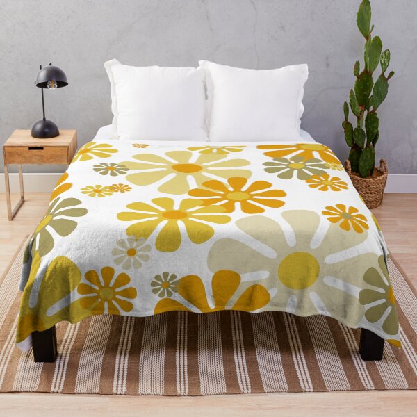 Item preview, 60's 70's Retro Flowers Fall Aesthetic designed and sold by MellowCat.
