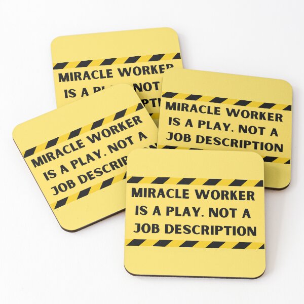 Item preview, Miracle Worker is a play designed and sold by Proptologist.
