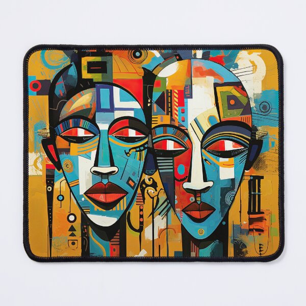 Artikelvorschau, African Tribe Bauhaus Design entworfen und verkauft von ArtificialGenes.