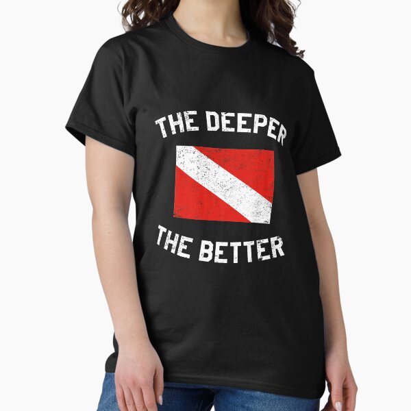 Item preview, The Deeper The Better Diving designed and sold by banwa.