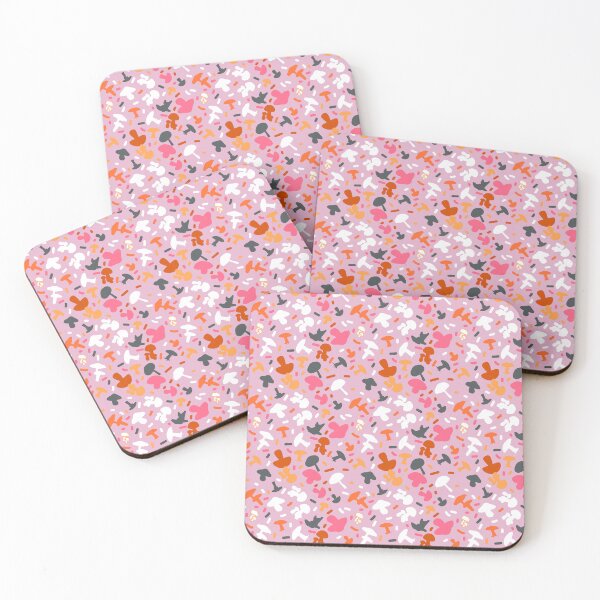 Item preview, Pink Mushroom Dream: Black, Orange, White designed and sold by ara-designs.