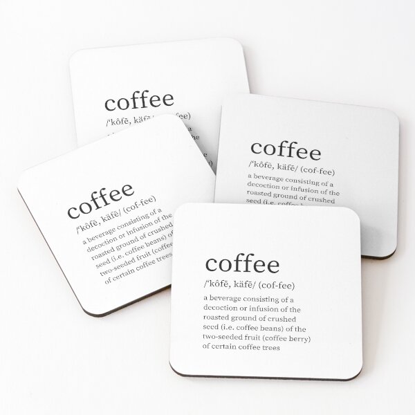 Item preview, Actual Coffee Definition designed and sold by bearious.