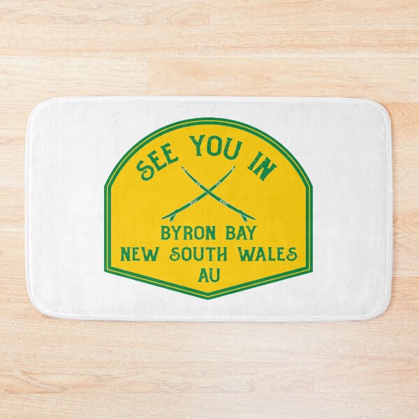 Item preview, Byron Bay-New South Wales-Australia-Green and Gold-See You In Byron Bay designed and sold by defimo.