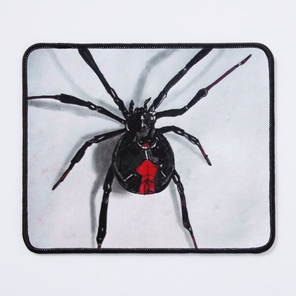 Item preview, Australian Red Back Spider drawing designed and sold by MubaraksArt.