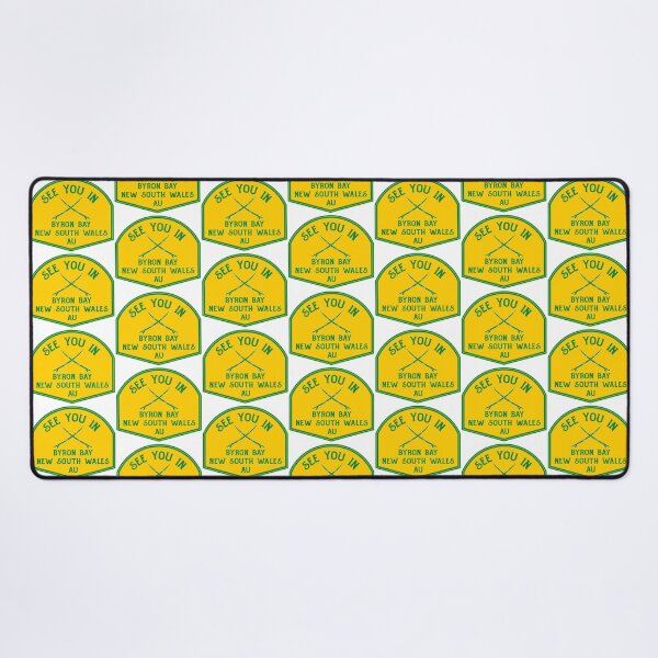 Item preview, Byron Bay-New South Wales-Australia-Green and Gold-See You In Byron Bay designed and sold by defimo.