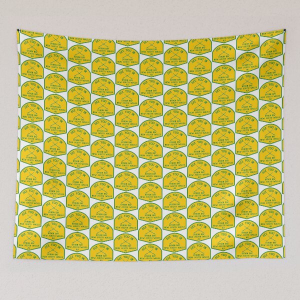 Item preview, Byron Bay-New South Wales-Australia-Green and Gold-See You In Byron Bay designed and sold by defimo.