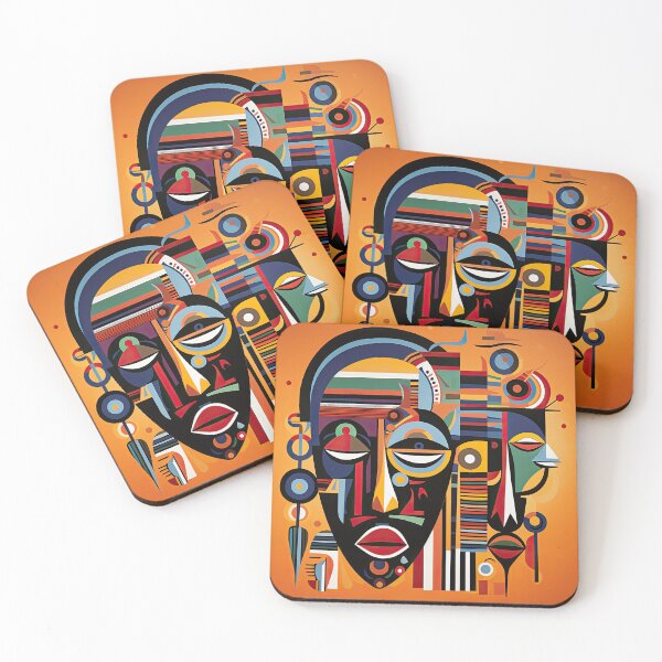 Artikelvorschau, African Tribe Bauhaus Design entworfen und verkauft von ArtificialGenes.