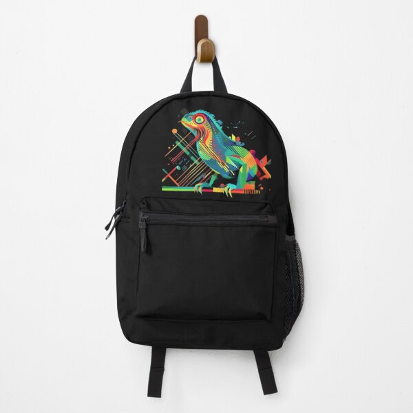 Item preview, Stylish Green Iguana Print for Nature Lovers designed and sold by Strokes-Colors.