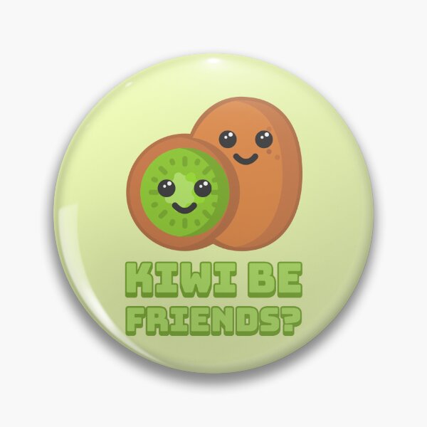 Item preview, Kiwi Be Friends? Cute Kiwi Cartoon designed and sold by PMCreative.
