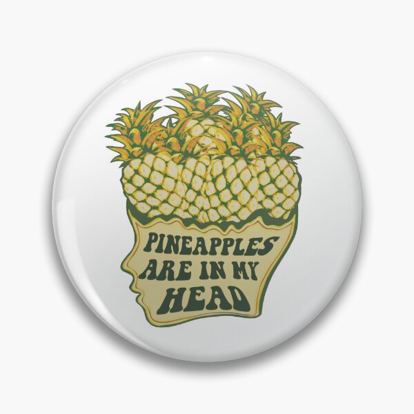 Item preview, Pineapples Are In My Head designed and sold by Wicked Creationz.