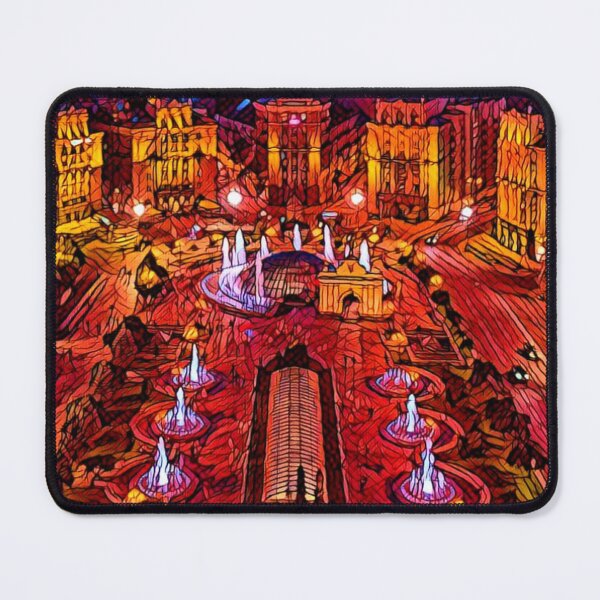 Item preview, A Pop Art Travel Print of Kyiv - Ukraine designed and sold by StudioRedKoala.