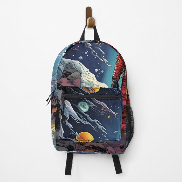 Item preview, The loneliness of the astronaut: man in space suit designed and sold by ArrangedDesigns.