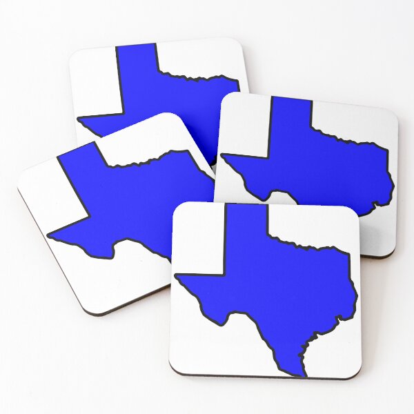 Item preview, Blue Texas State Outline Silhouette designed and sold by mstark.
