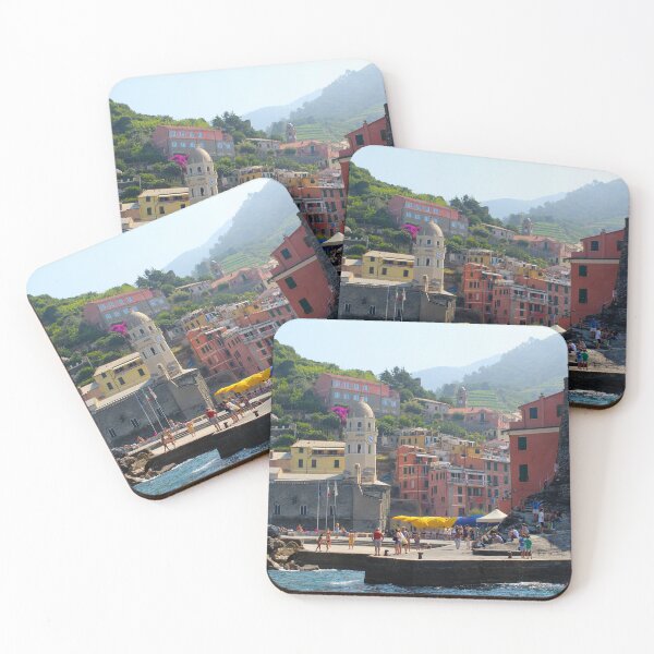 Item preview, Colorful Buildings on the Water in Cinque Terre, Italy Photo Print - poster mural- wall decor- wall art designed and sold by afterthelens.