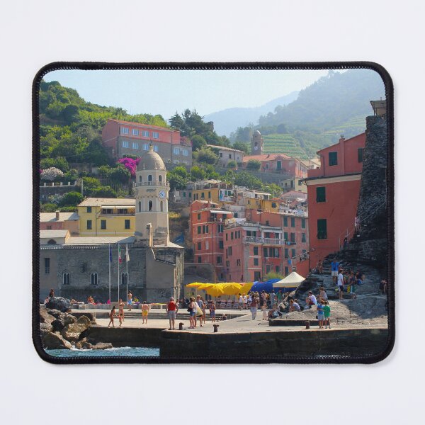 Item preview, Colorful Buildings on the Water in Cinque Terre, Italy Photo Print - poster mural- wall decor- wall art designed and sold by afterthelens.