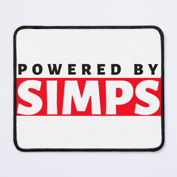Item preview, POWERED BY SIMPS designed and sold by BestCoolStuff.