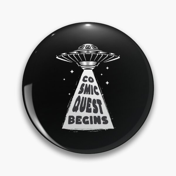 Item preview, "Cosmic Quest Begins" - Retro Space Adventure Tee designed and sold by WildWoodWaver.