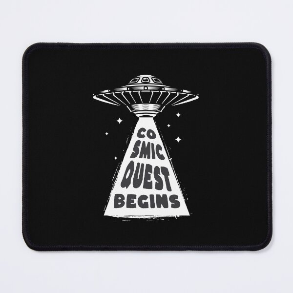 Item preview, "Cosmic Quest Begins" - Retro Space Adventure Tee designed and sold by WildWoodWaver.