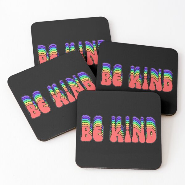 Item preview, Be Kind, a colorful motivational statement designed and sold by Gilby-Designs.